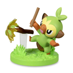 Pokemon center Gallery figure Grookey Branch Poke 6cm